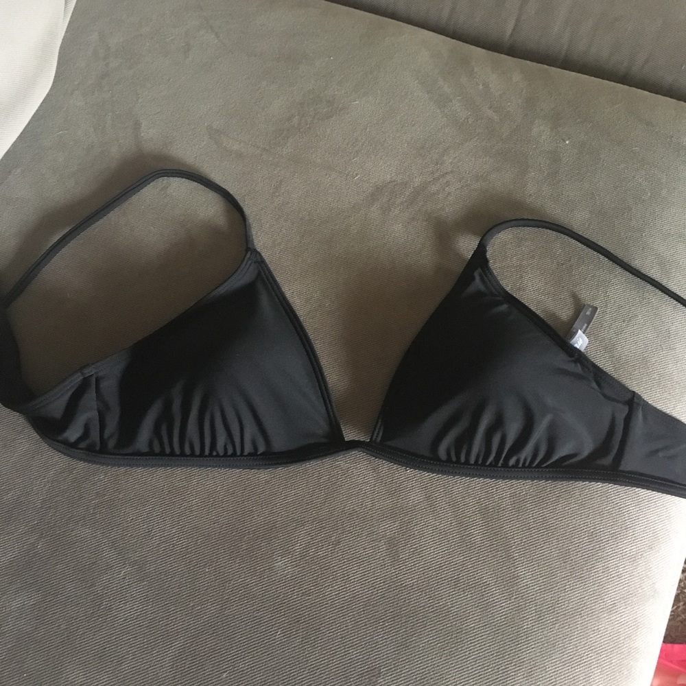 Aerie black bikini top